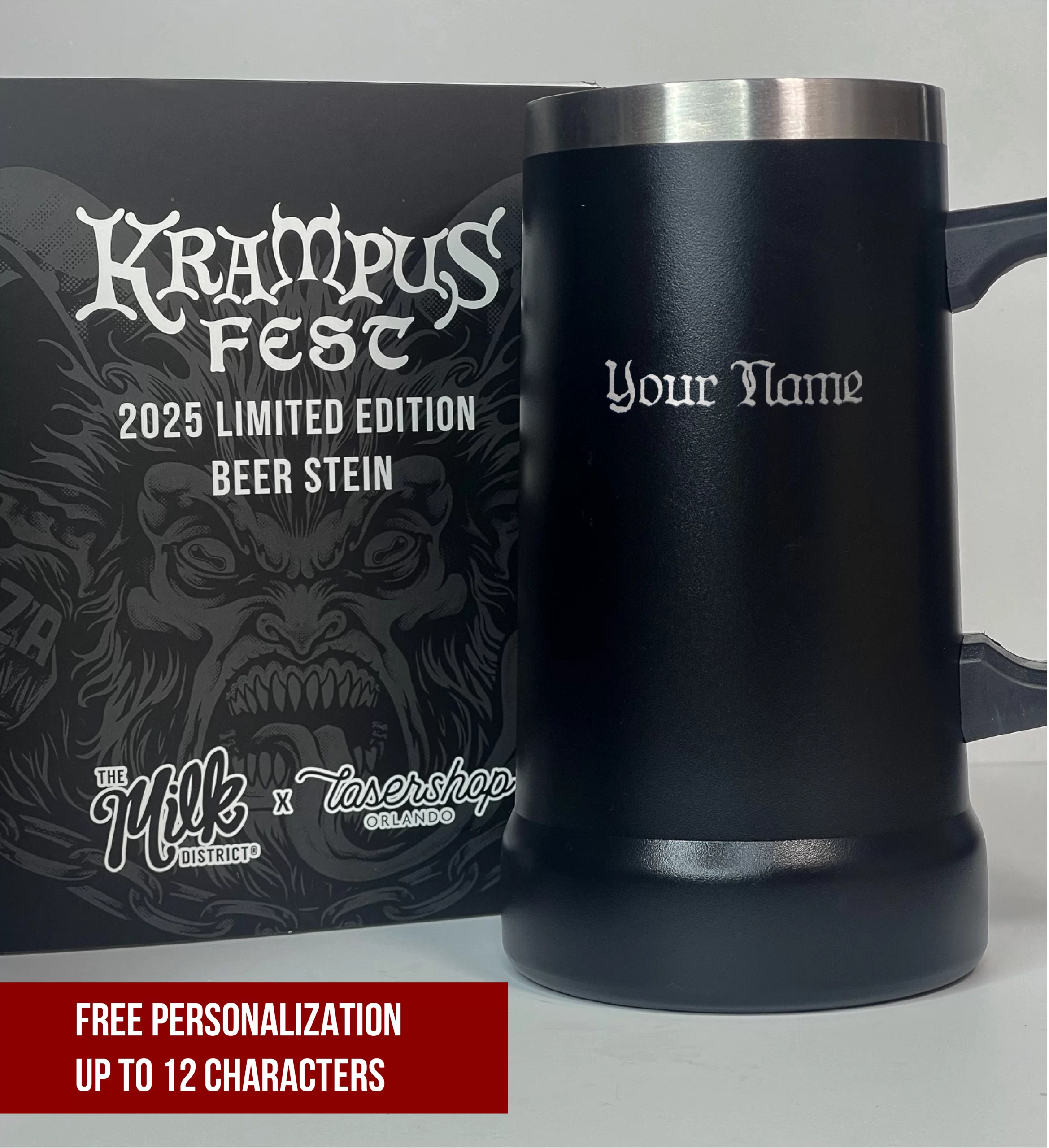 KrampusFest Founder's Edition Stein - Personalization